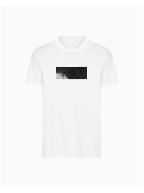 T-shirt regular fit stampa logo vinile ARMANI EXCHANGE | XM000786AF10364/U0009
